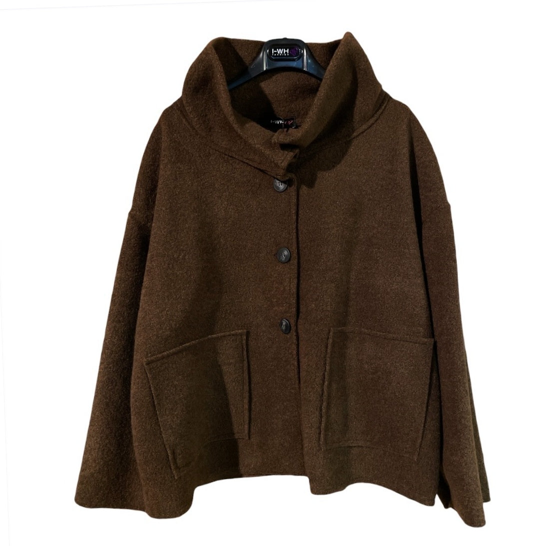 Cappa donna tessuto bouclé 3801