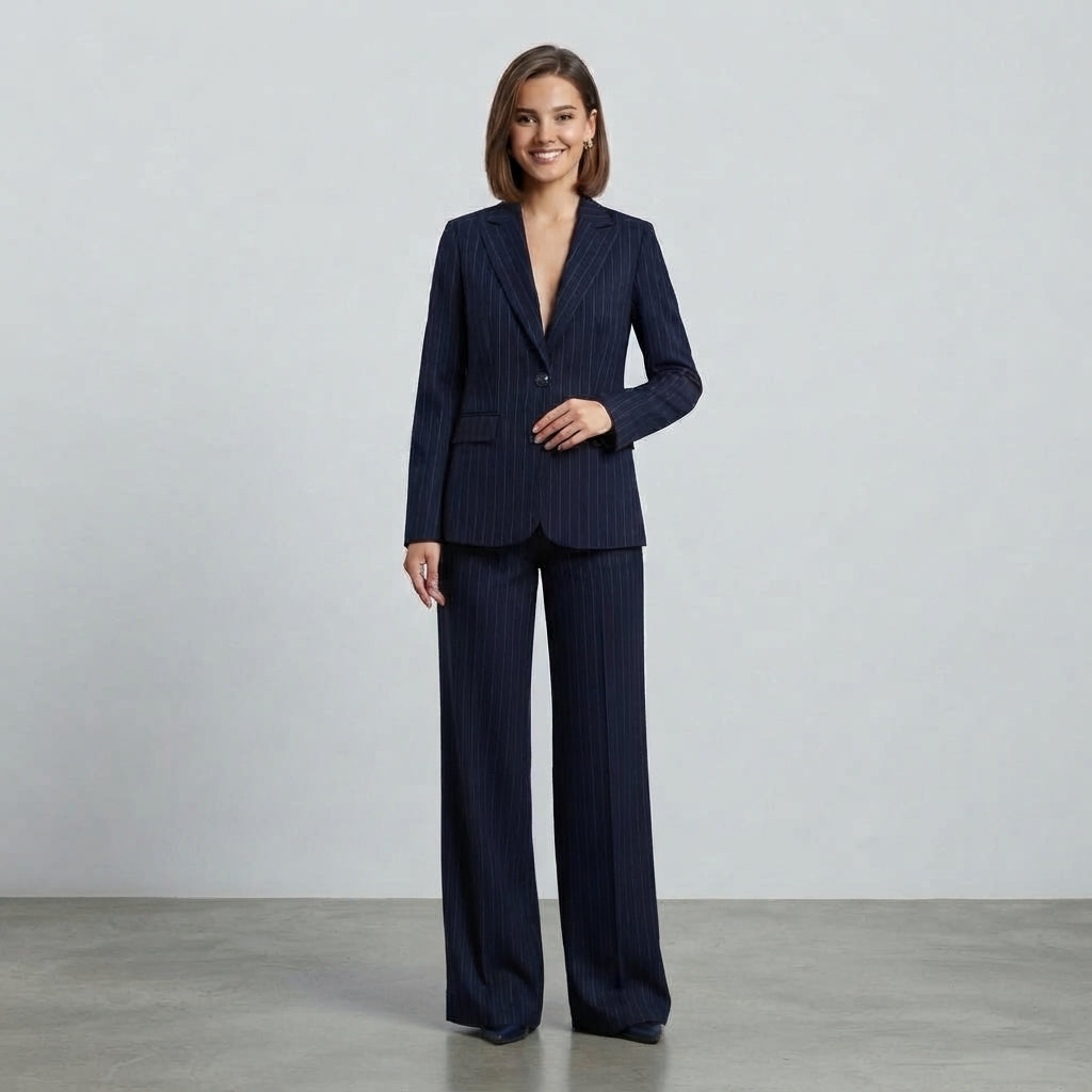 Tailleur donna gessato 04512 - ELENA CASALI