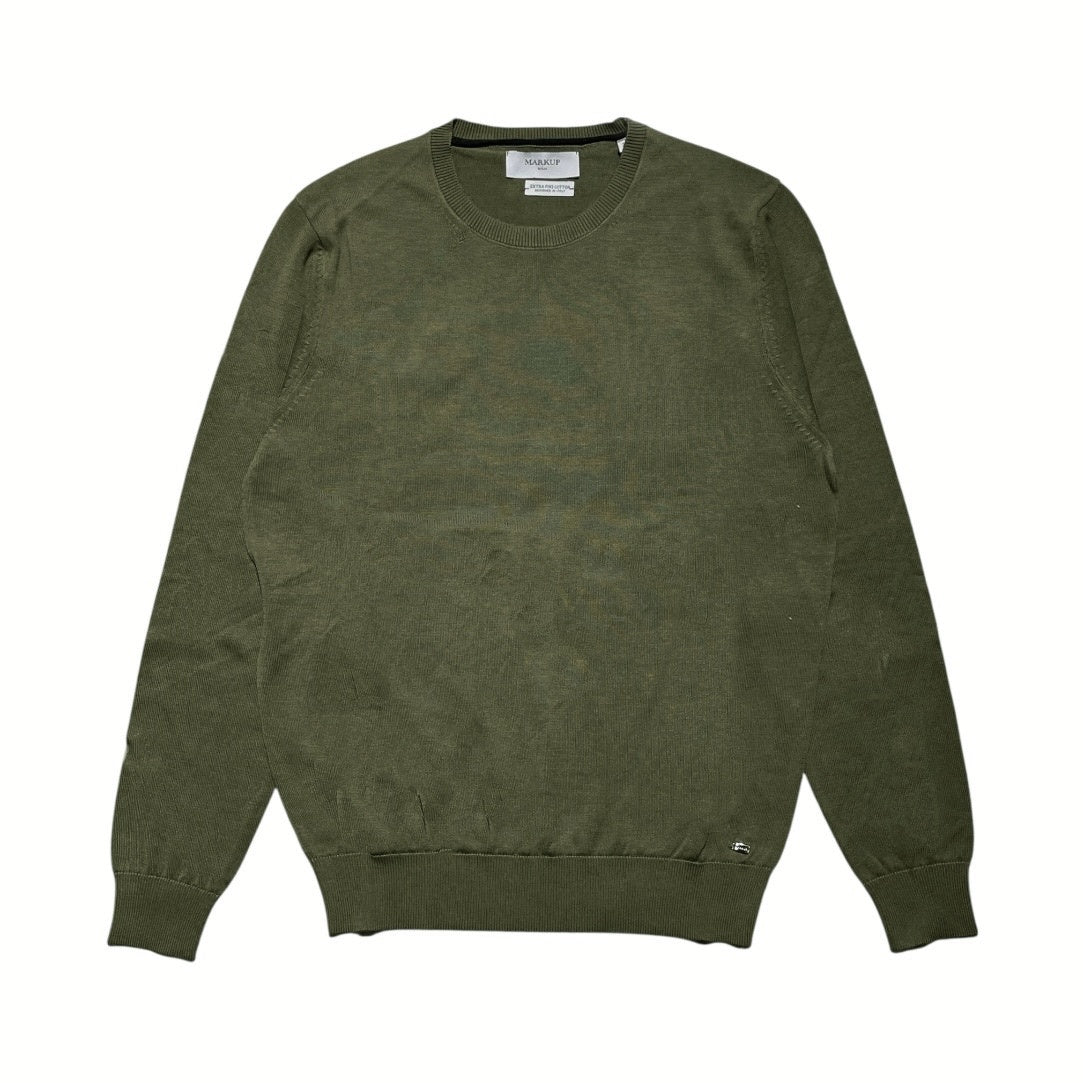 Maglia girocollo in cotone MK10001 - MARKUP