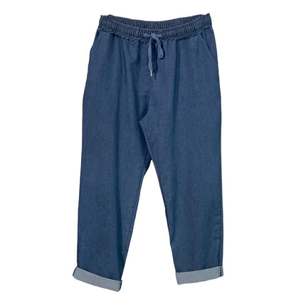 Pantalaccio donna in denim leggero 1889 - FRANZESE