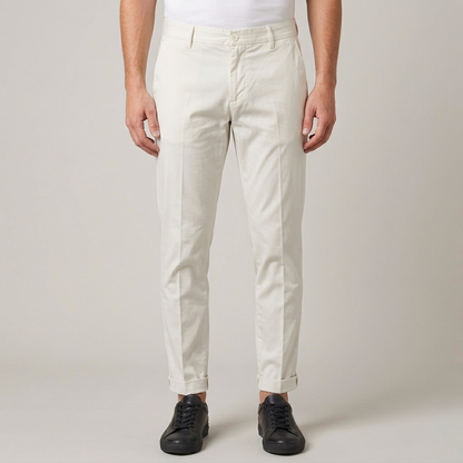 Pantaloni raso di cotone 9390LUX26