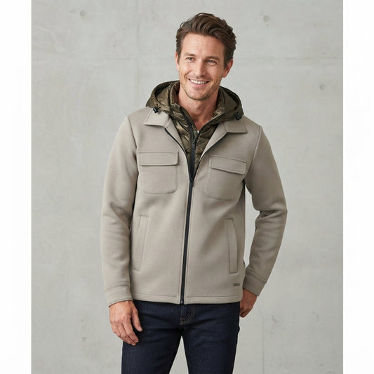 Giacca uomo overshirt tessuto scuba MK2920017 - MARKUP