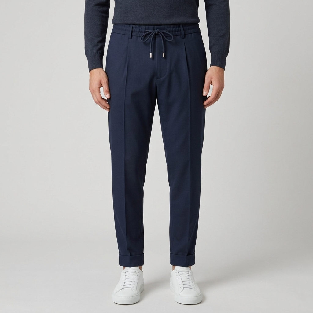Pantalaccio uomo tessuto grisaglia ISCHIA-BREMA - L'UOMO SARTORIALE