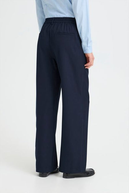Pantalone donna modello palazzo IHFAVAWIDE - ICHI
